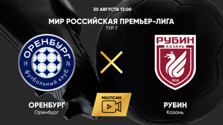 «Оренбург» — «Рубин» — 0:1. Мирлинд Даку на 16‑й минуте открыл счет в матче РПЛ. Видео «Оренбург» — «Рубин» — 0:1. Мирлинд Даку на 16‑й минуте открыл счет в матче РПЛ. Видео